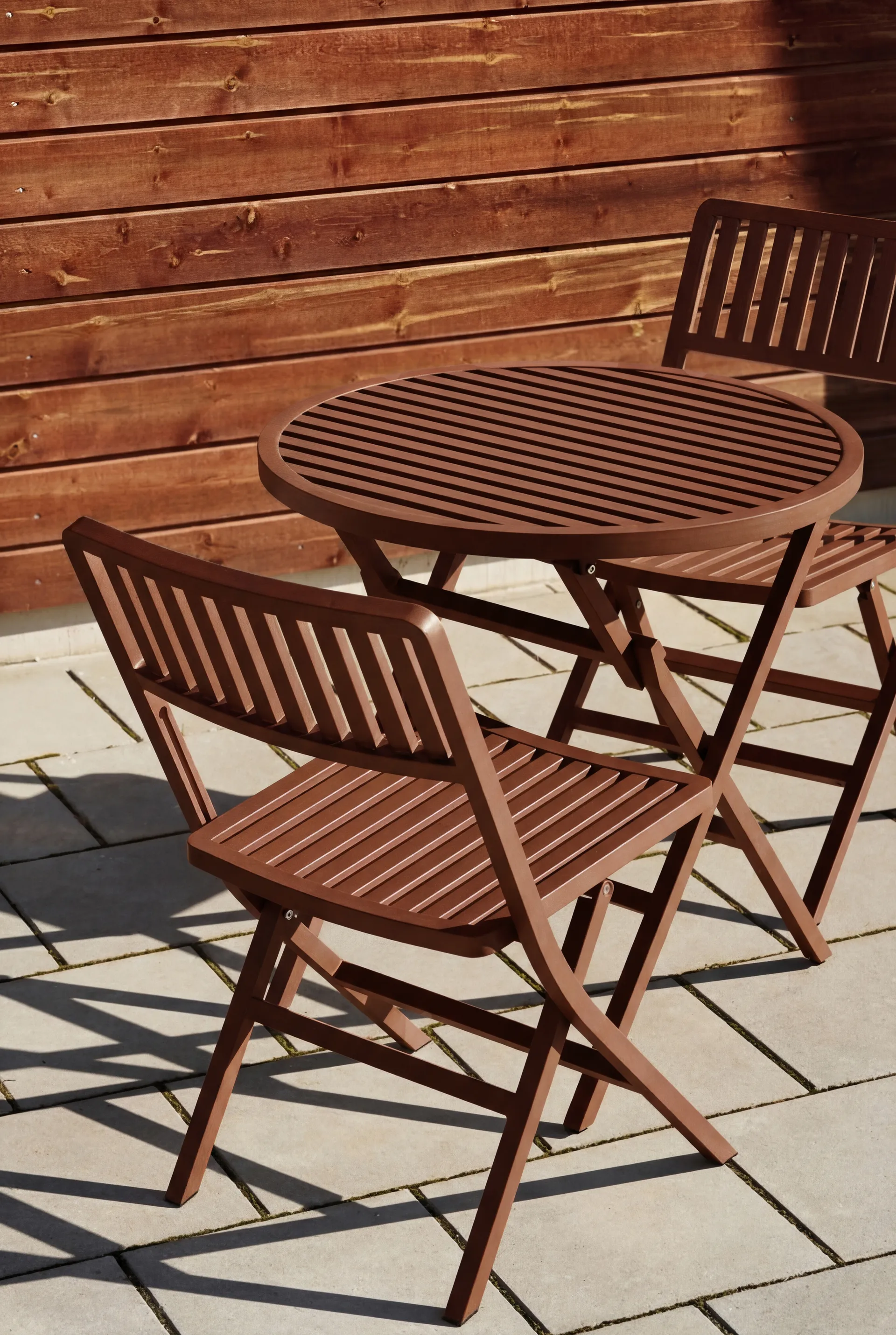 베로나 카페 테이블, Burnt red, Ø72 cm 1898