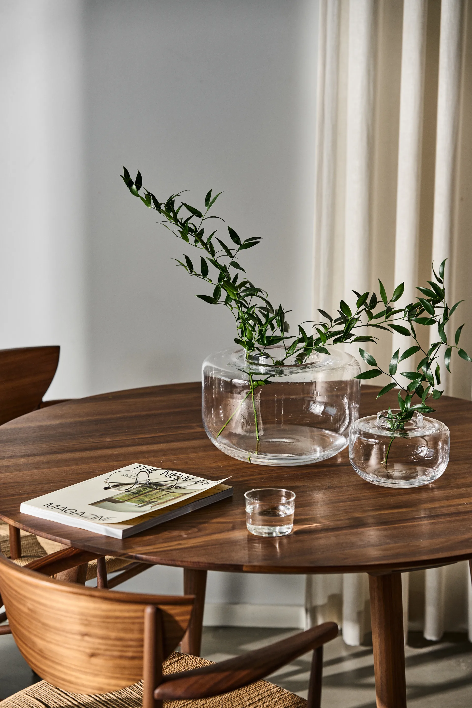 Drummel 화병 클리어, Ø18 cm 1898