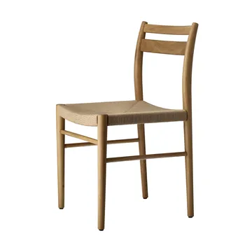 Fridhem matstol, Lackad ek-naturflätad, 2-pack - 1898