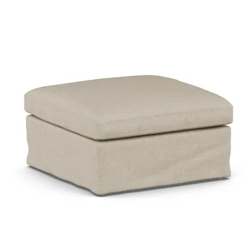 Linnevik 풋스툴 - Bern Beige 0341-white-oiled oak, with skirt - 1898