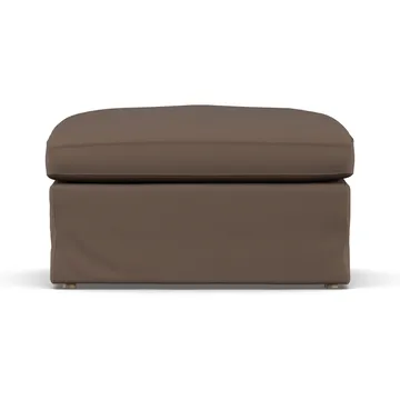 Linnevik 풋스툴 - Jump Brown 1955-white-oiled oak, with skirt - 1898