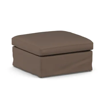 Linnevik 풋스툴 - Jump Brown 1955-white-oiled oak, with skirt - 1898