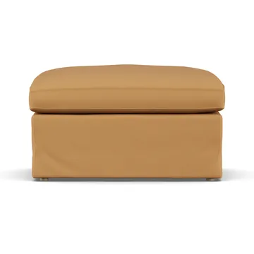 Linnevik 풋스툴 - Jump Honey 1959-white-oiled oak, with skirt - 1898