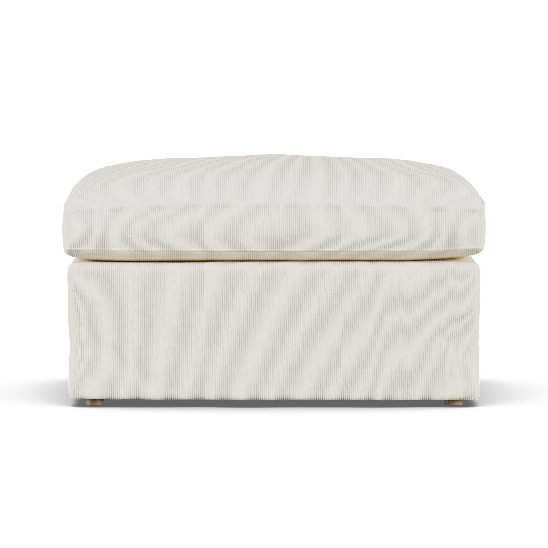 Linnevik 풋스툴, Jump Off White 1954-white-oiled oak, with skirt 1898