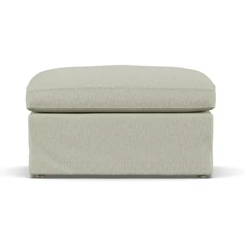 Linnevik 풋스툴 - Luiza Beige 3981-white-oiled oak, with skirt - 1898