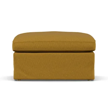 Linnevik 풋스툴 - Luiza Mustard 3972-white-oiled oak, with skirt - 1898