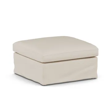Linnevik 풋스툴 - Same Beige 6670-white-oiled oak, with skirt - 1898