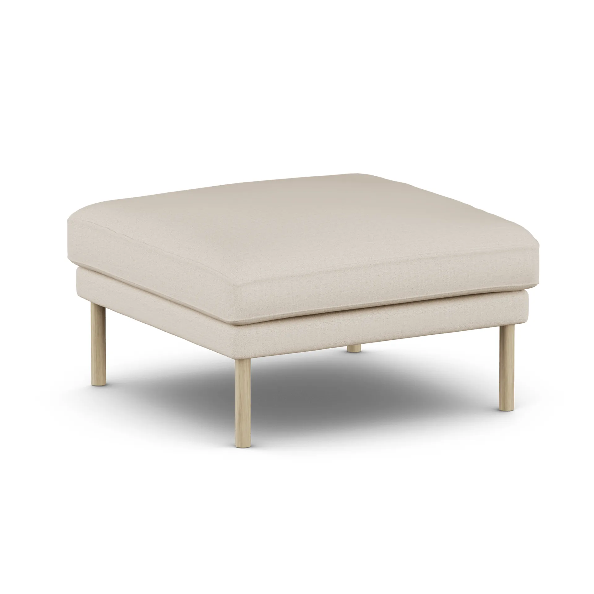 Linnevik 풋스툴, Same Beige 6670-white-oiled oak 1898