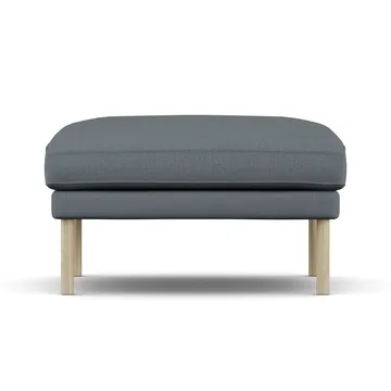 Linnevik 풋스툴 - Same Blue 6678-white-oiled oak - 1898