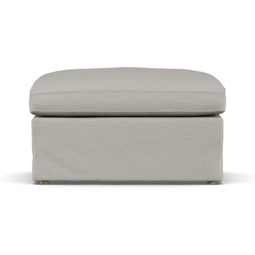 Linnevik 풋스툴 - Same Grey 6673-white-oiled oak, with skirt - 1898