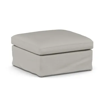 Linnevik 풋스툴 - Same Grey 6673-white-oiled oak, with skirt - 1898