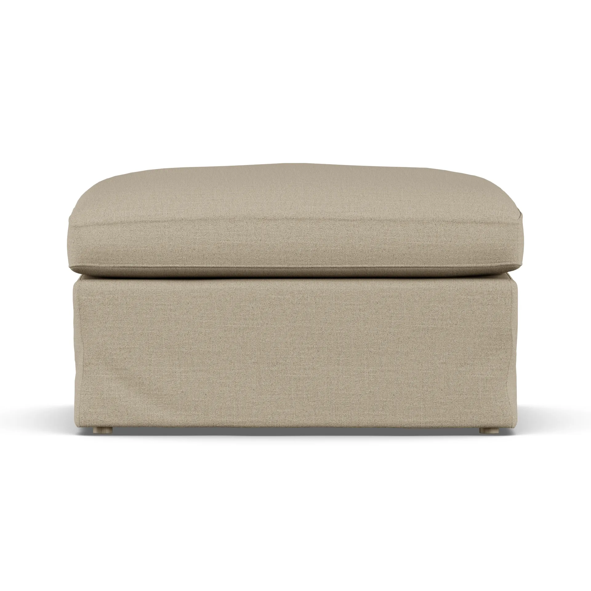 Linnevik 풋스툴, Same Sand 6672-white-oiled oak, with skirt 1898