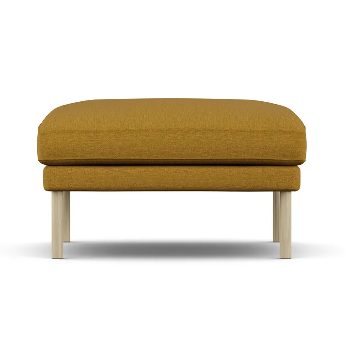 린네비크 풋스툴 - Luiza Mustard 3972-white-oiled oak - 1898