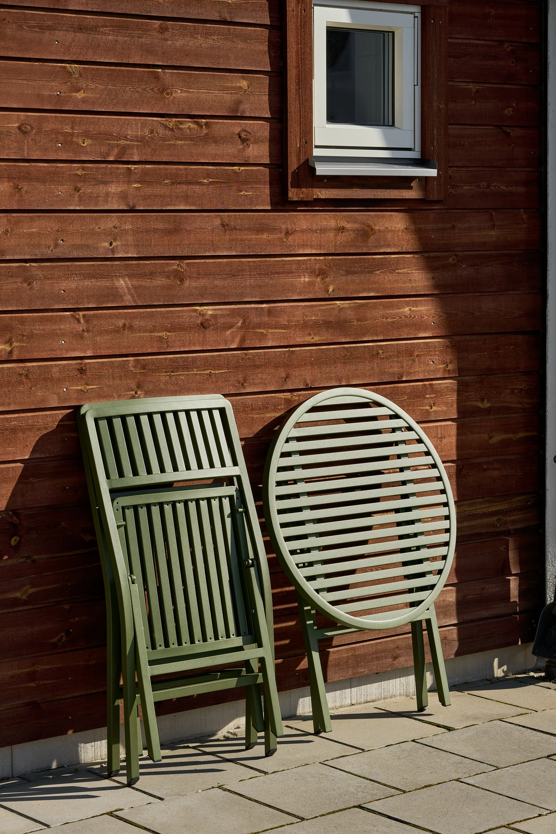 베로나 폴딩 체어, Moss green 1898