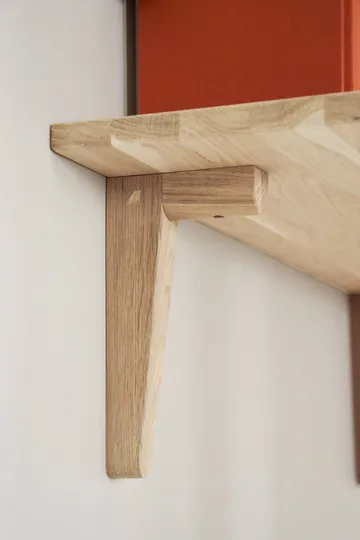 백케보 콘솔 선반 - Oak, 80x30x20 cm - 1898