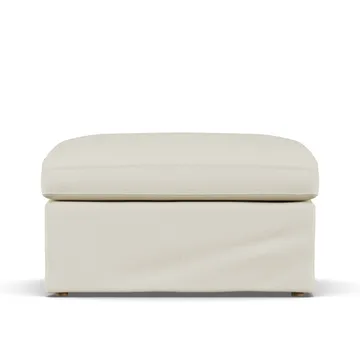 린네비크 풋스툴 - Oslo Nature 1540-white-oiled oak, with skirt - 1898