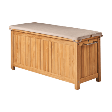 비야르크네스 쿠션 박스 바퀴 포함 S 130x50x60 cm - Teak - 1898