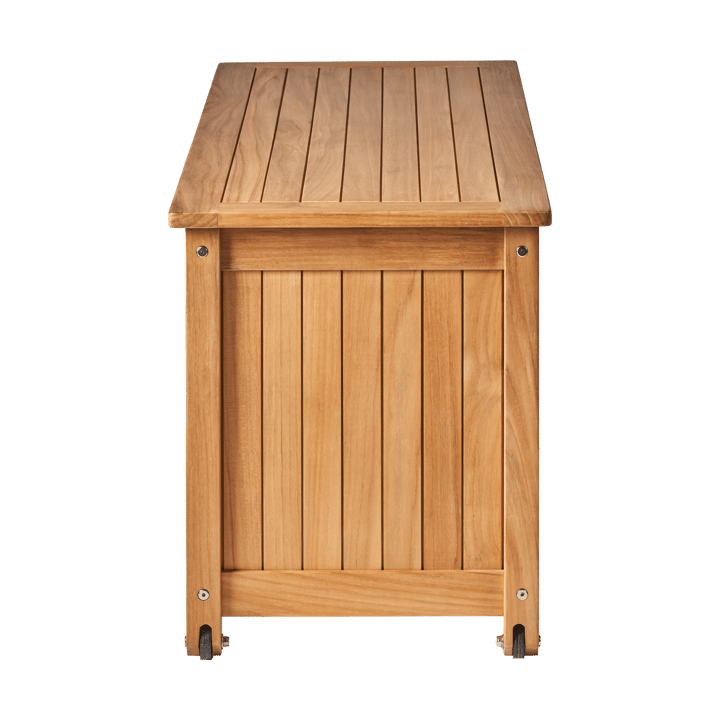 비야르크네스 쿠션 박스 바퀴 포함 S 130x50x60 cm, Teak 1898