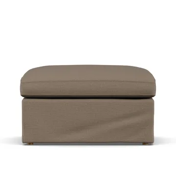 린네비크 풋스툴 - Same Mole 6674-white-oiled oak, with skirt - 1898