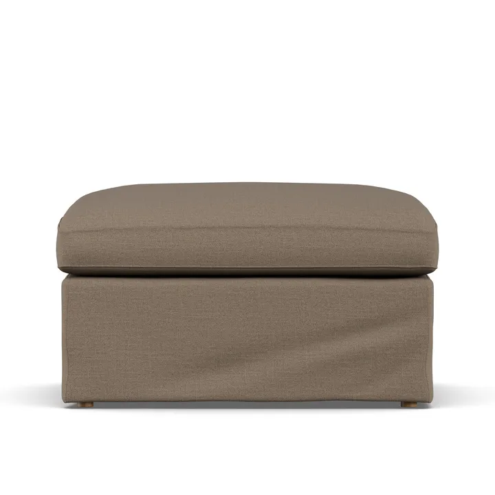 린네비크 풋스툴 - Same Mole 6674-white-oiled oak, with skirt - 1898