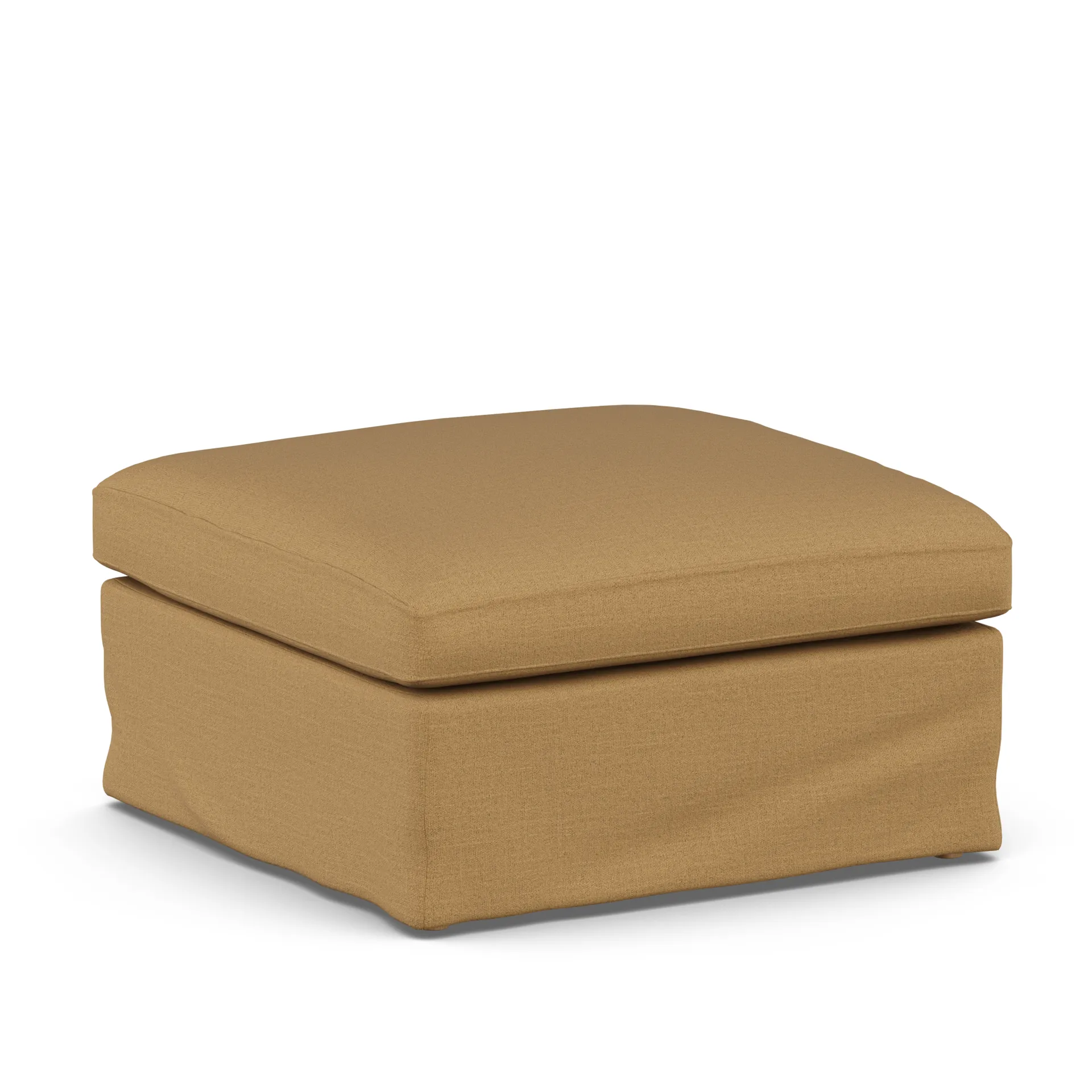 린네비크 풋스툴, Same Ochre 6676-white-oiled oak, with skirt 1898