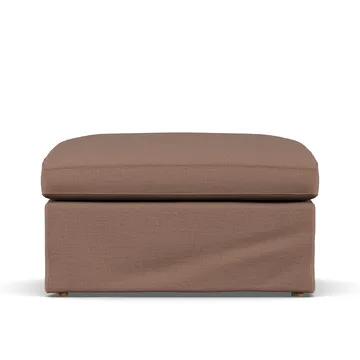 린네비크 풋스툴 - Same Rust 6675-white-oiled oak, with skirt - 1898