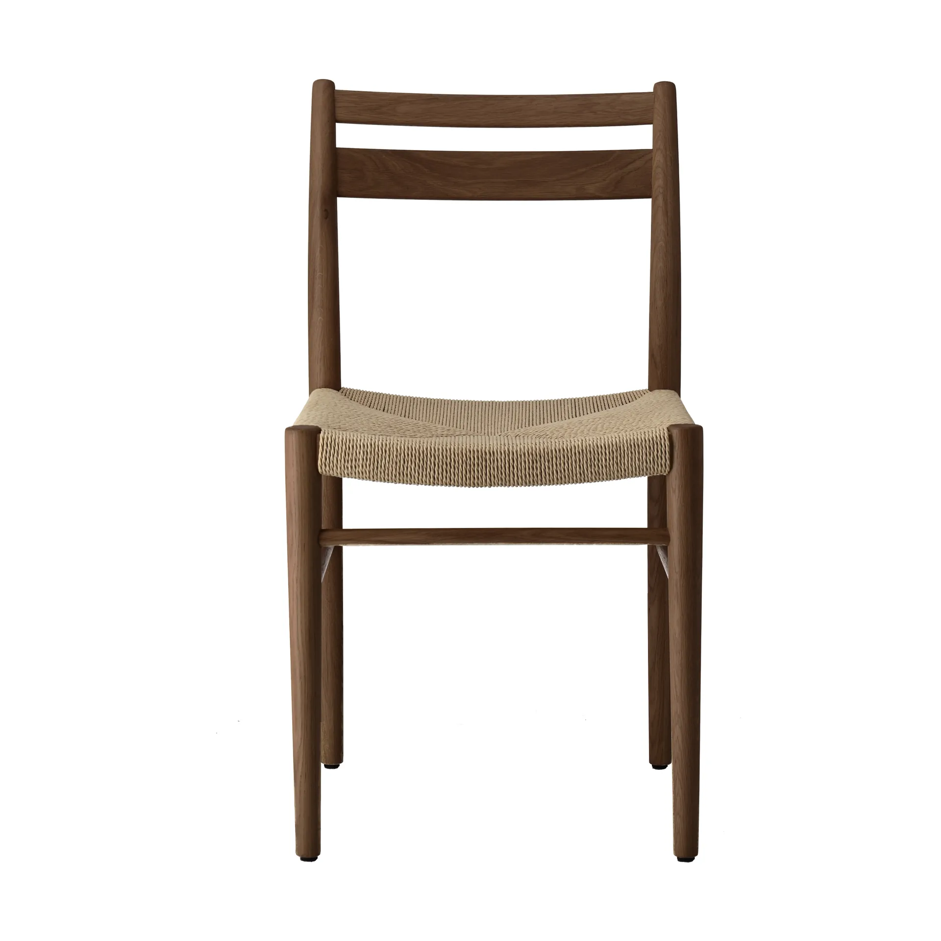 프리드헴 다이닝 체어, Smoked lacquered oak-natural woven 1898