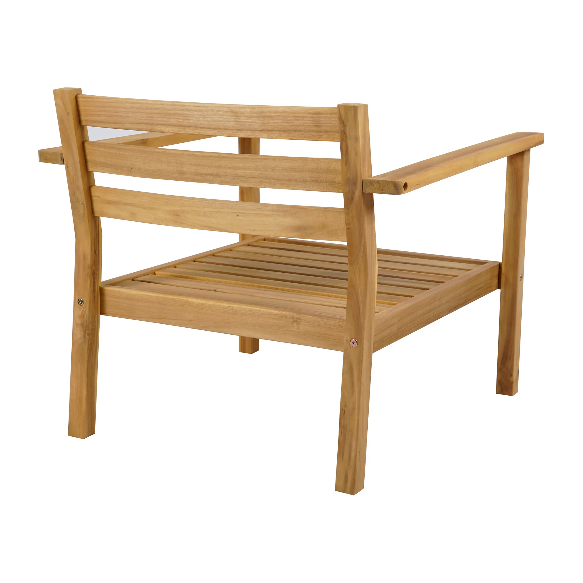 Stockaryd loungefåtölj teak/beige,  1898