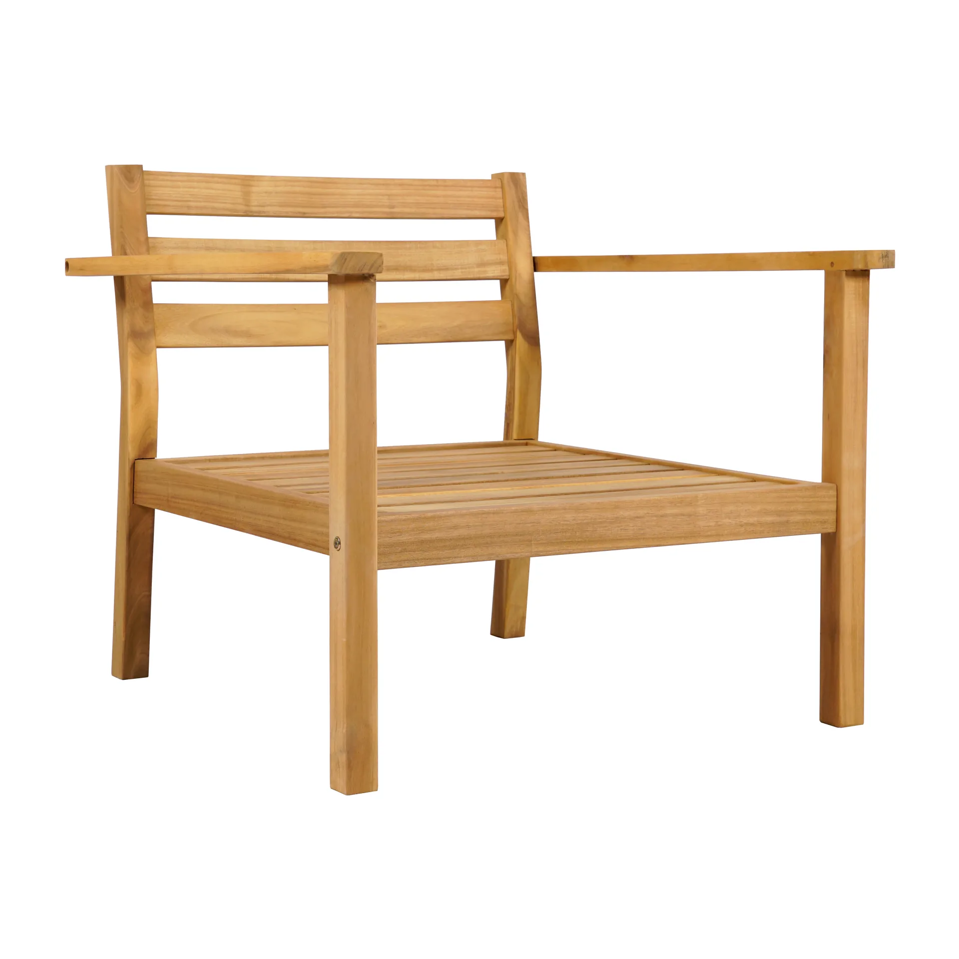 Stockaryd loungefåtölj teak/light grey,  1898
