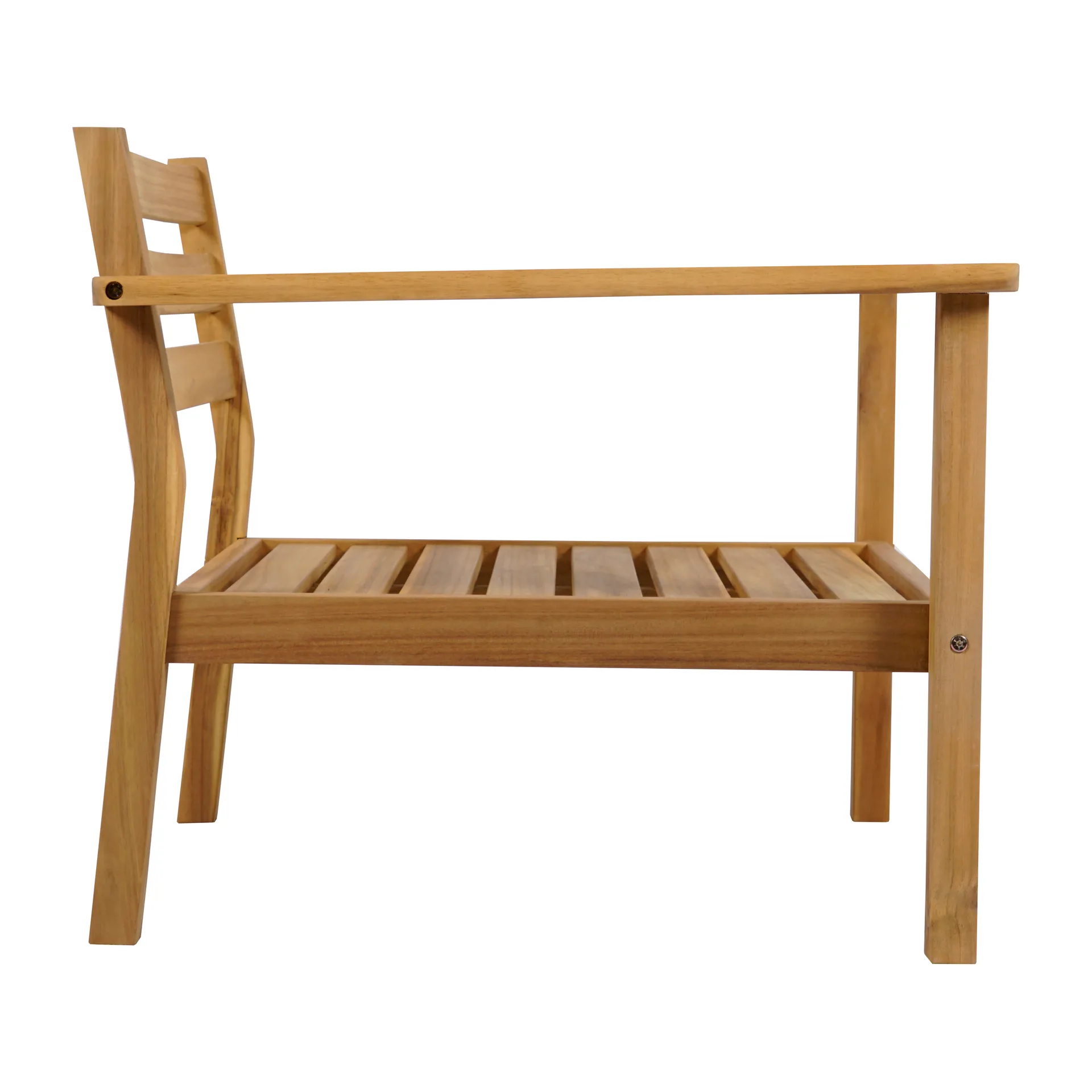 Stockaryd loungefåtölj teak/light grey,  1898