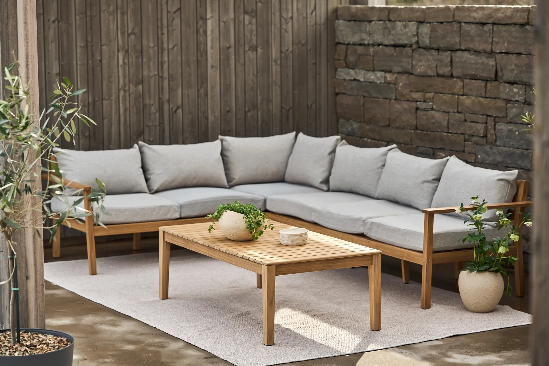 Stockaryd 커피 테이블, Teak 1898