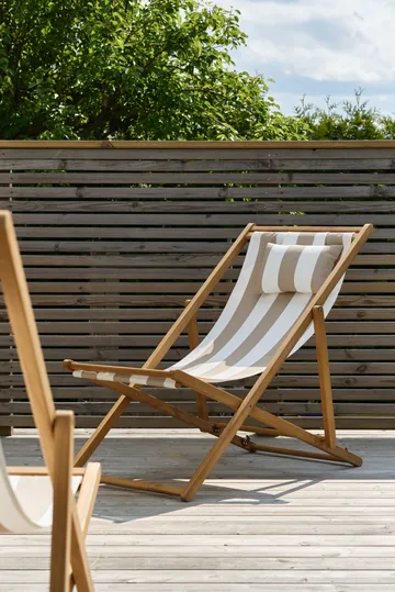 리크샌드 썬 체어 - Teak-beige - 1898