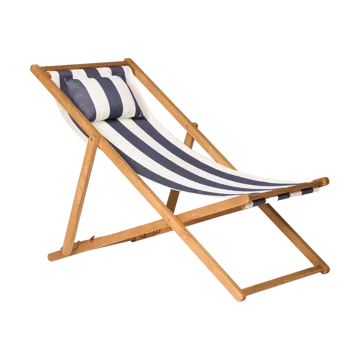 리크샌드 썬 체어 - Teak-blue - 1898