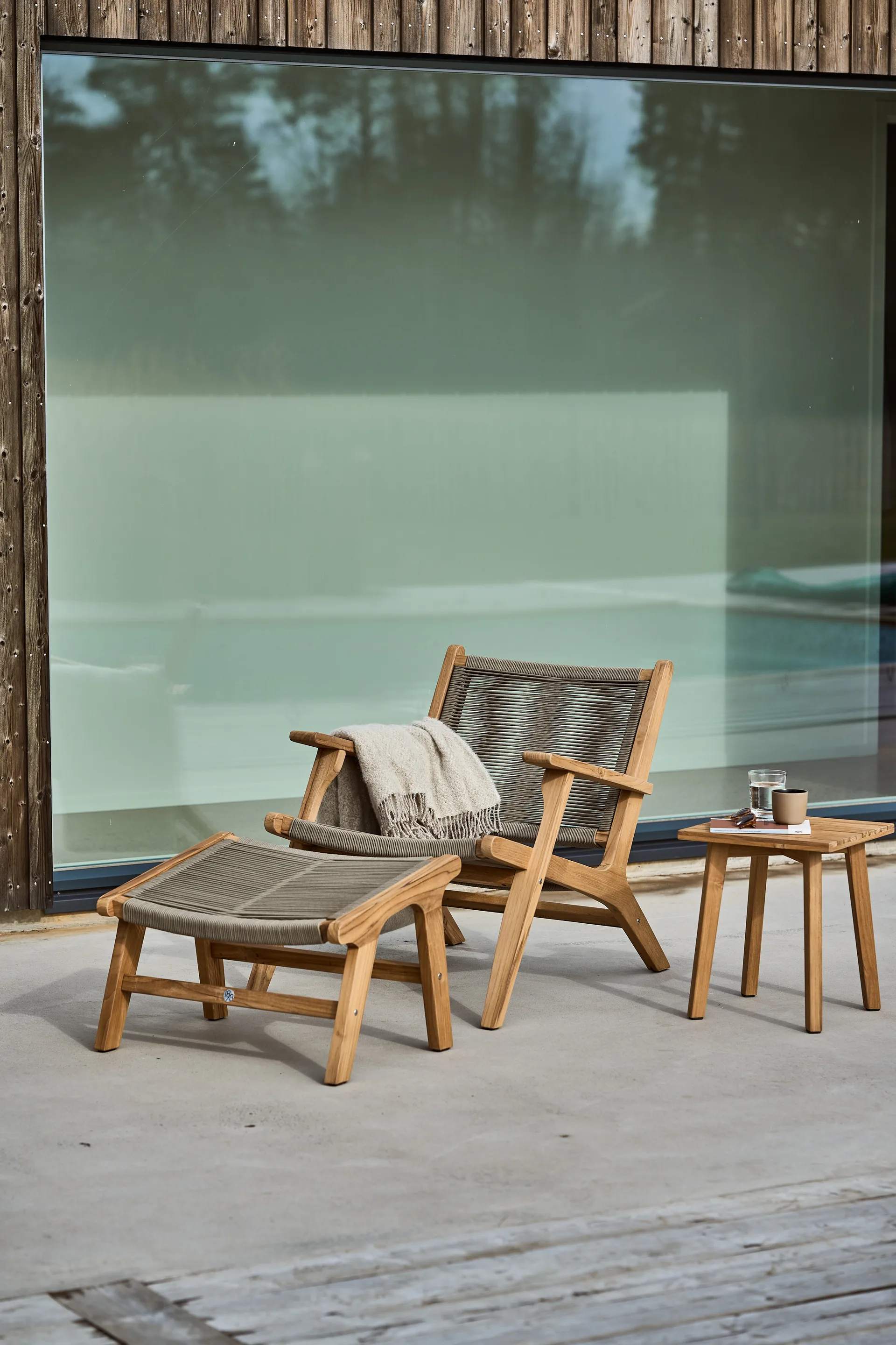 샌드빅 풋 스툴, Teak 1898