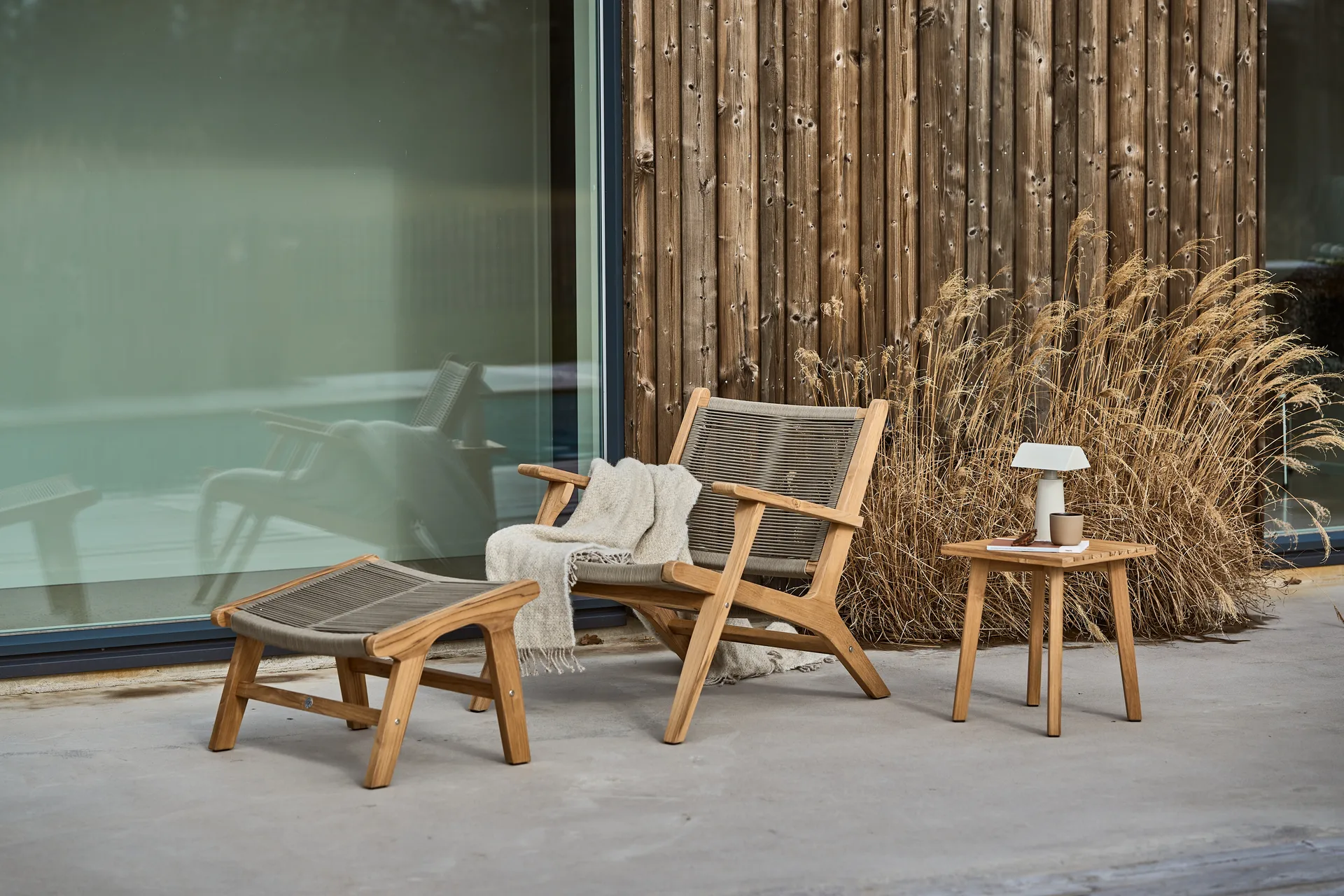 샌드빅 풋 스툴, Teak 1898