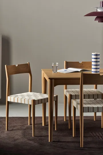 에커리드 다이닝 체어 - Webbing-laquered oak - 1898