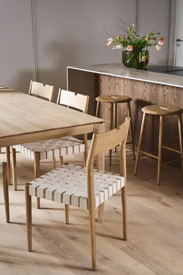 에커리드 다이닝 체어 - Webbing-laquered oak - 1898