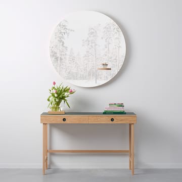 스페이스 장식 - Oak black stained, glass - A2 | 에이투