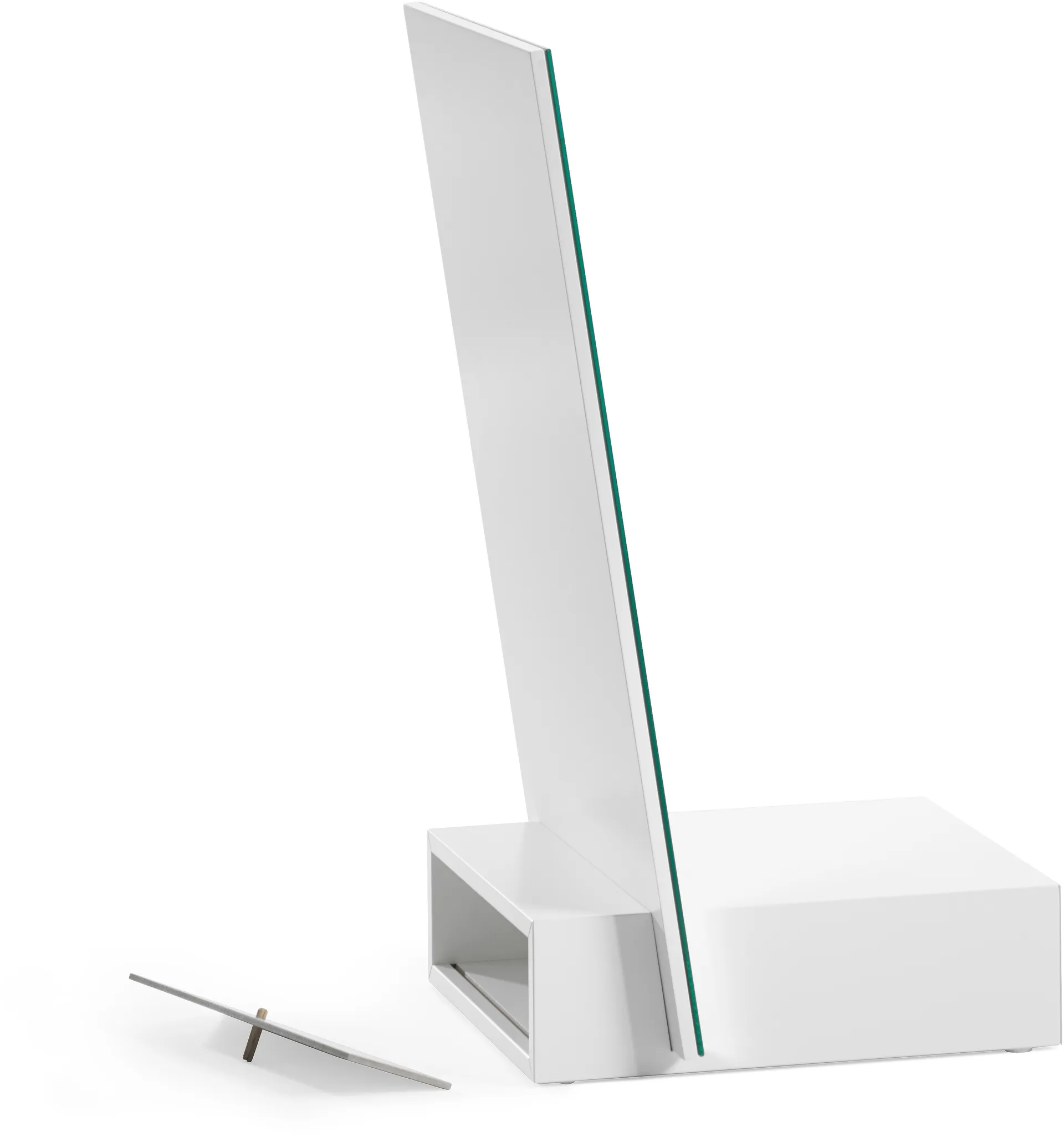 미 수납형 탁상 거울, White, 34x57x30 cm A2 | 에이투