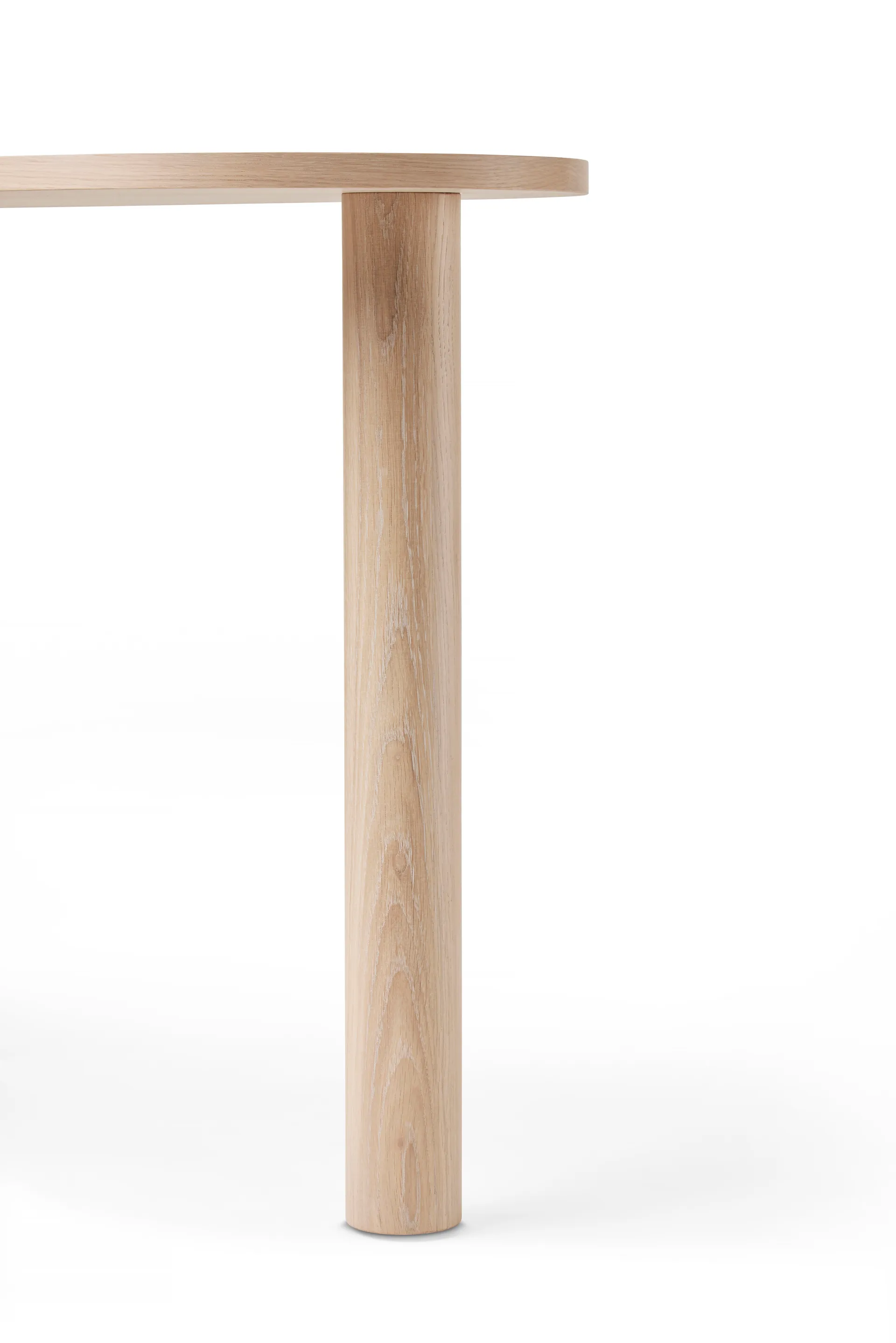 허브 데스크, White-Oiled Oak, 100x73x43 cm A2 | 에이투