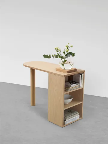 허브 데스크 - White-Oiled Oak, 100x73x43 cm - A2 | 에이투