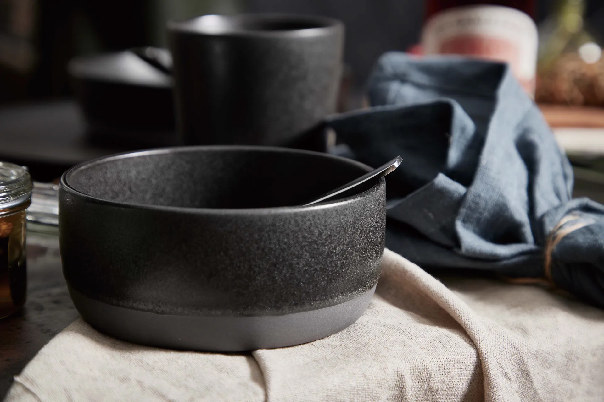 로 보울 Ø13.5 cm, Titanium black Aida | 아이다