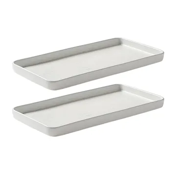 로 소서 18x34 cm 2개 세트 - Arctic white - Aida | 아이다