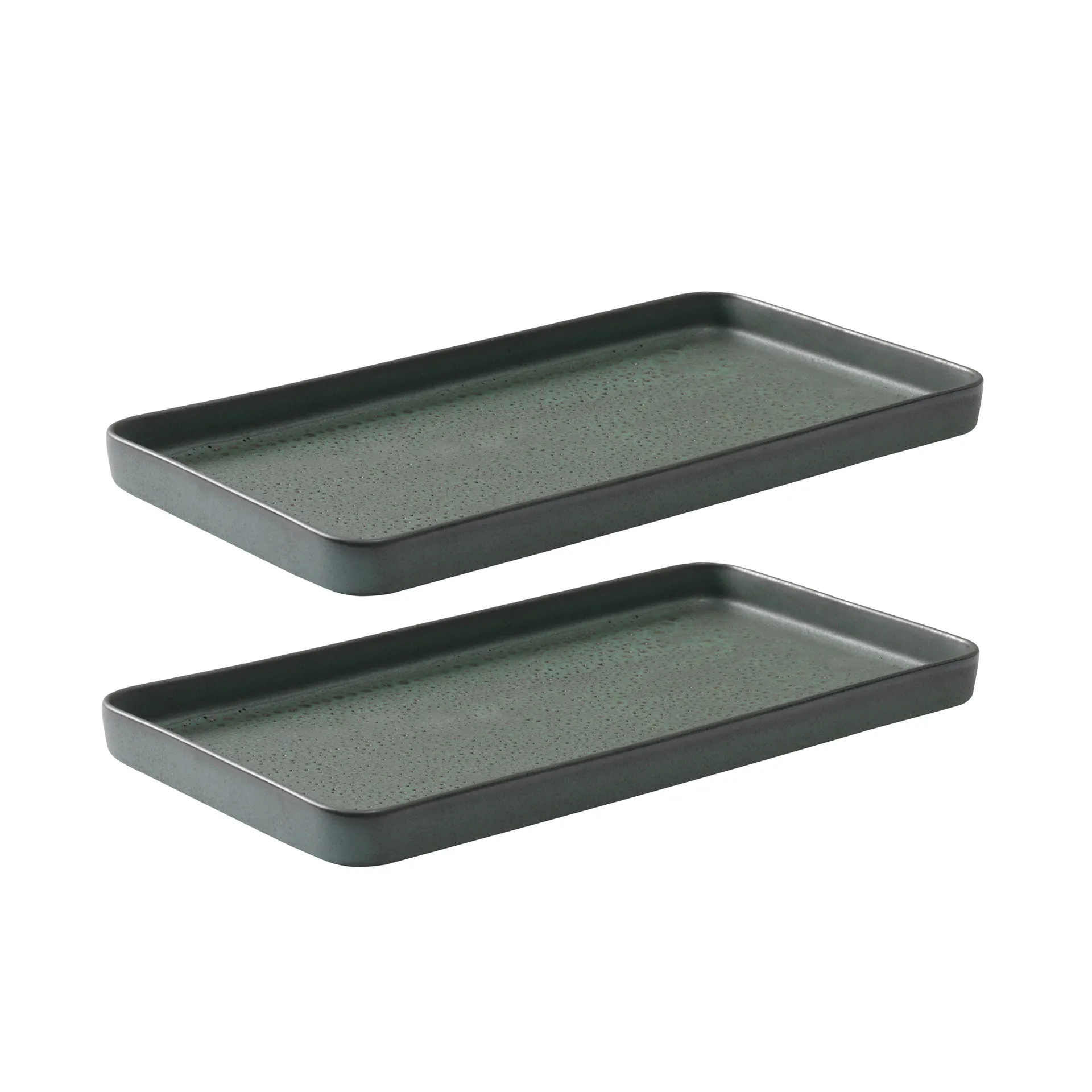 로 소서 18x34 cm 2개 세트, northern green Aida | 아이다