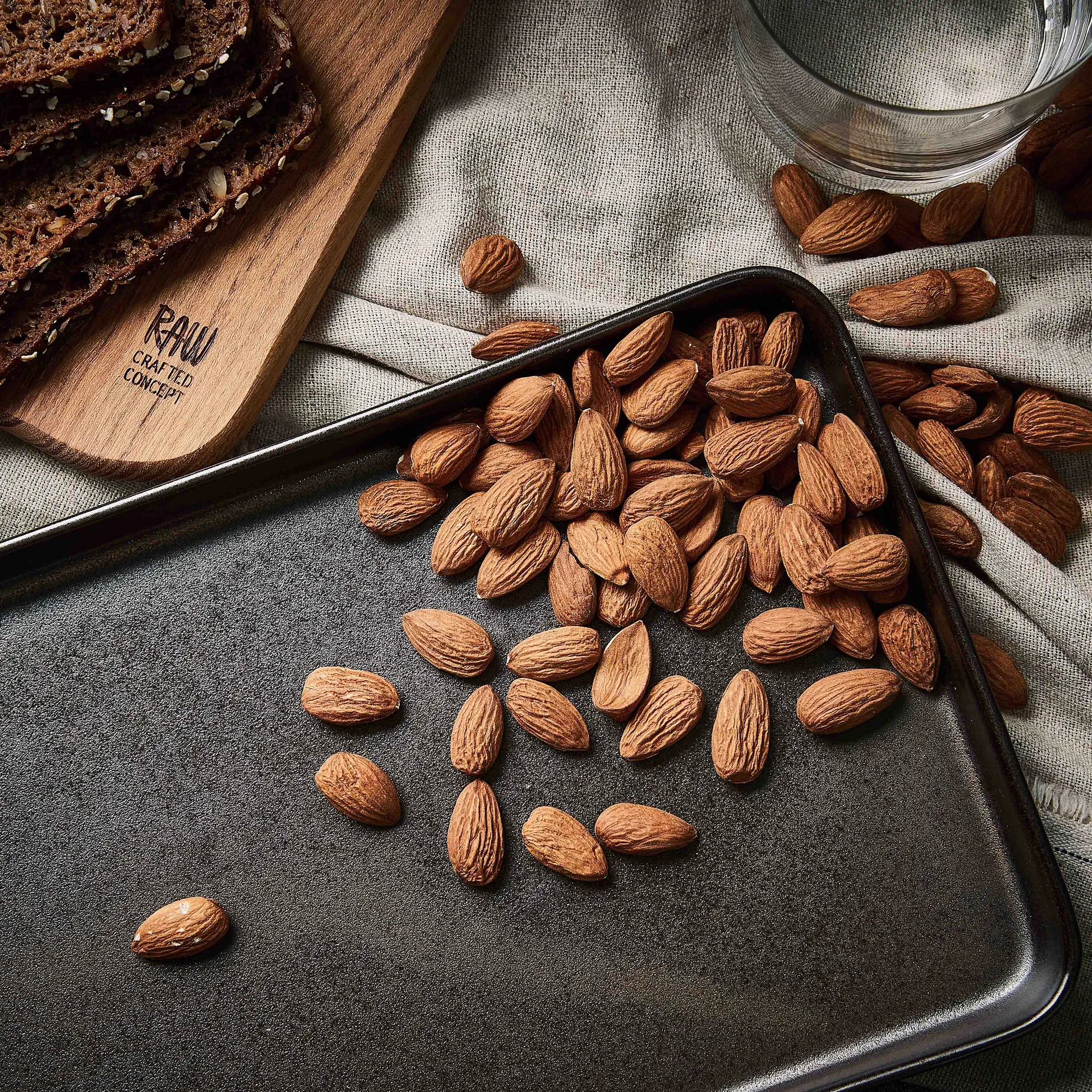 로 소서 18x34 cm, metallic brown Aida | 아이다