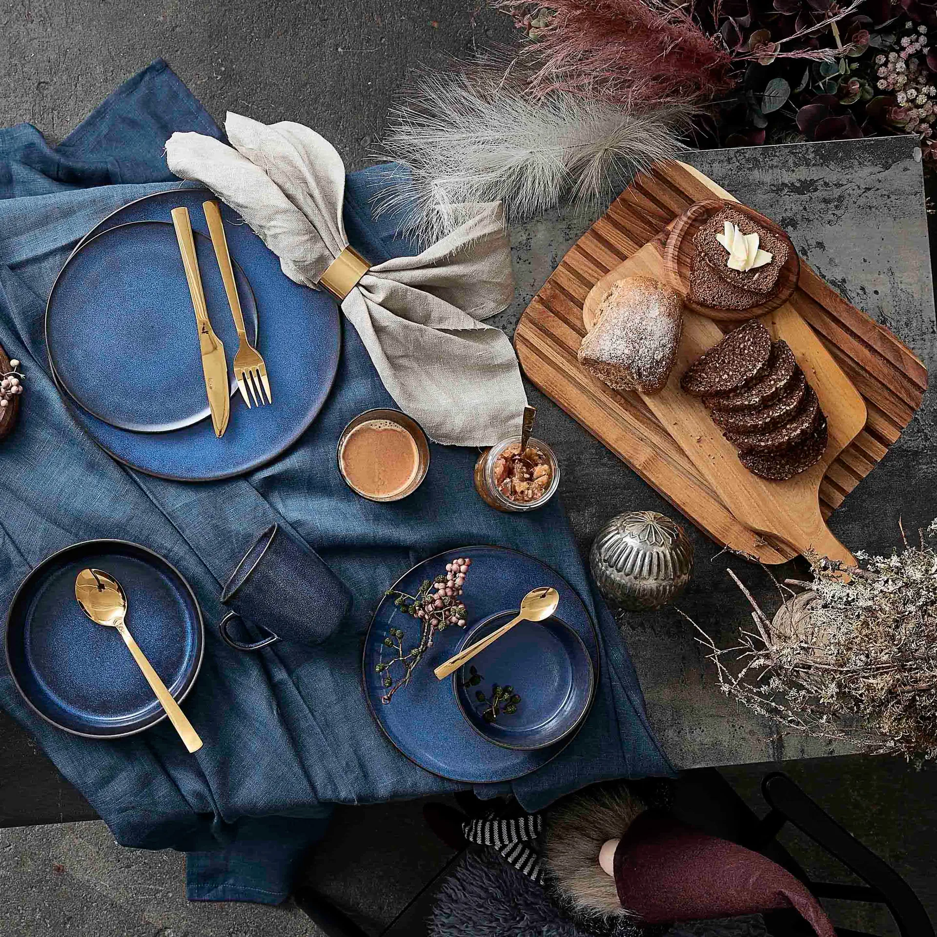 로 보울 하이 Ø19.5 cm, midnight blue Aida | 아이다