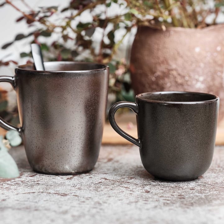 로 손잡이 달린 머그 20 cl, Metallic brown Aida | 아이다