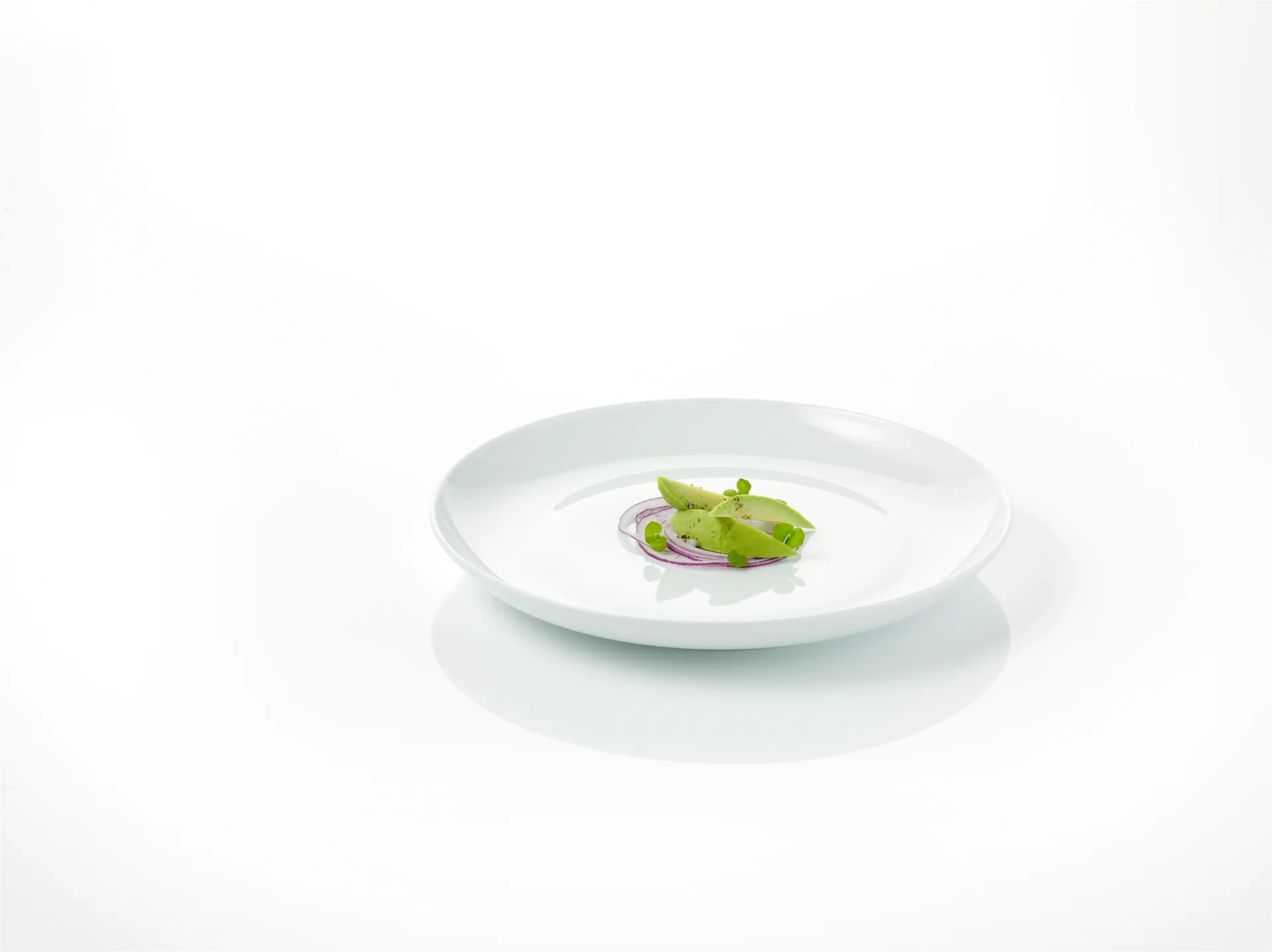 아뜰리에 매트 접시 Ø22 cm 4개 세트, Superwhite Aida | 아이다