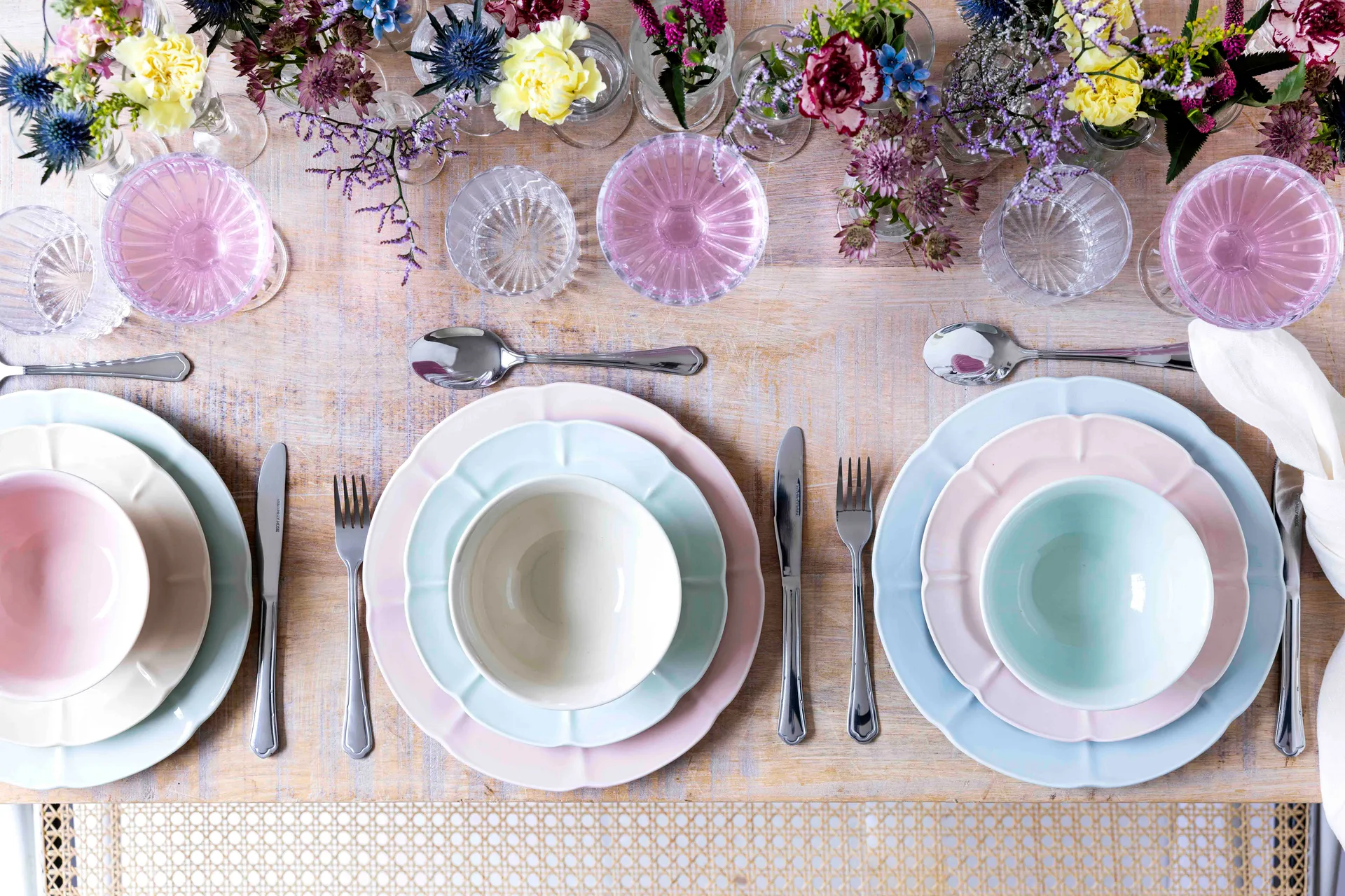 쇠홀름 솔베이 스몰 접시 22 cm, Minty green Aida | 아이다