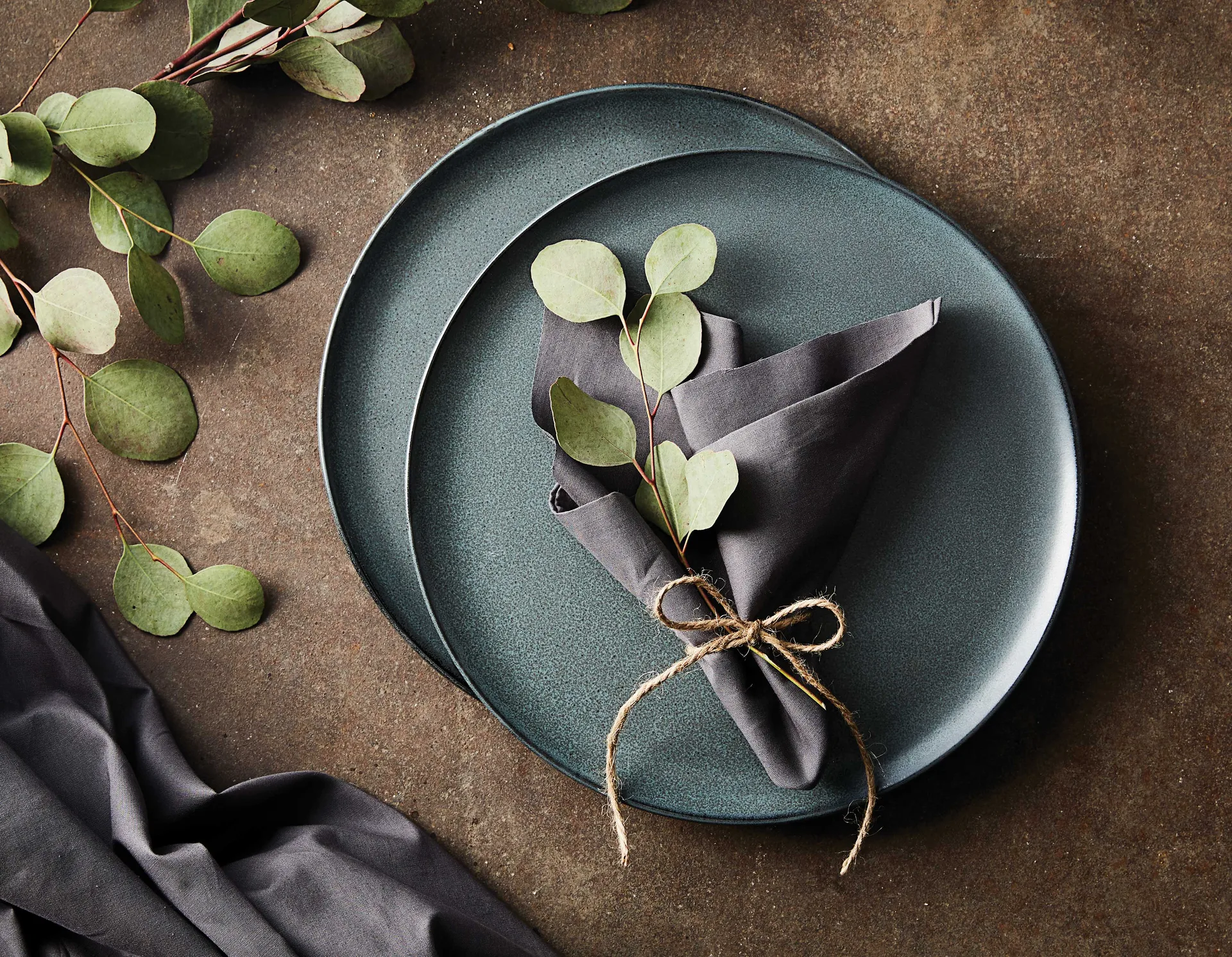 로 접시 Ø23 cm, Northern green Aida | 아이다